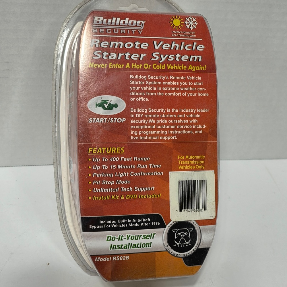Bulldog Security Remote Vehicle Starter System Model RS82B Automatic DIY Kit - Picture 5 of 7